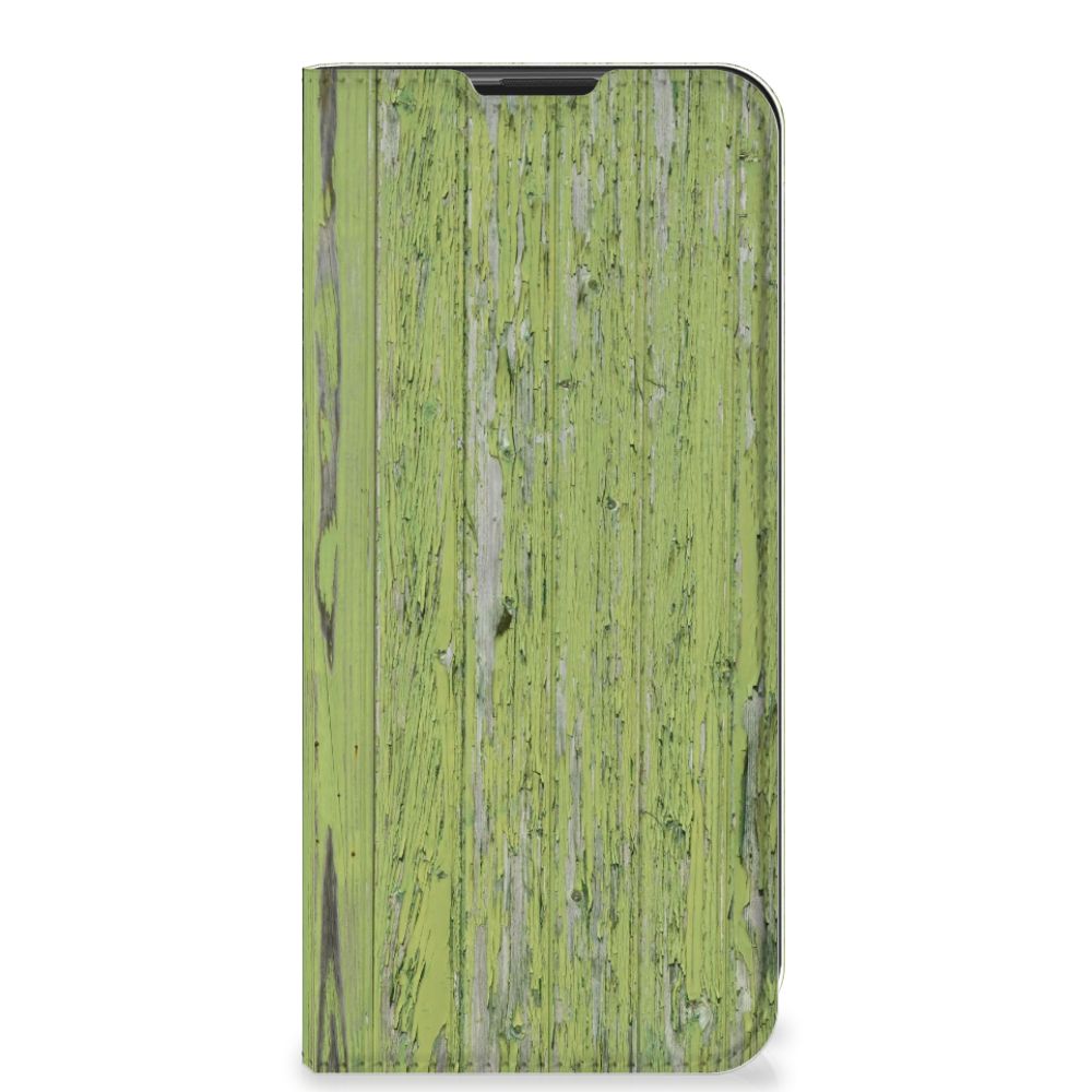 Motorola Moto G9 Play Book Wallet Case Green Wood