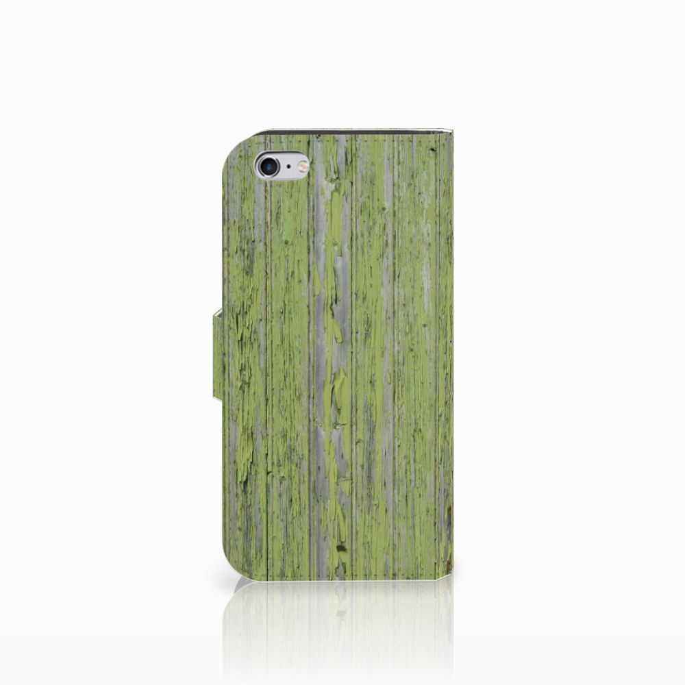 Apple iPhone 6 | 6s Book Style Case Green Wood
