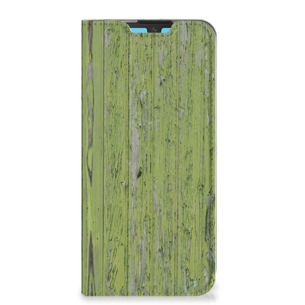 Huawei Y5 (2019) Book Wallet Case Green Wood