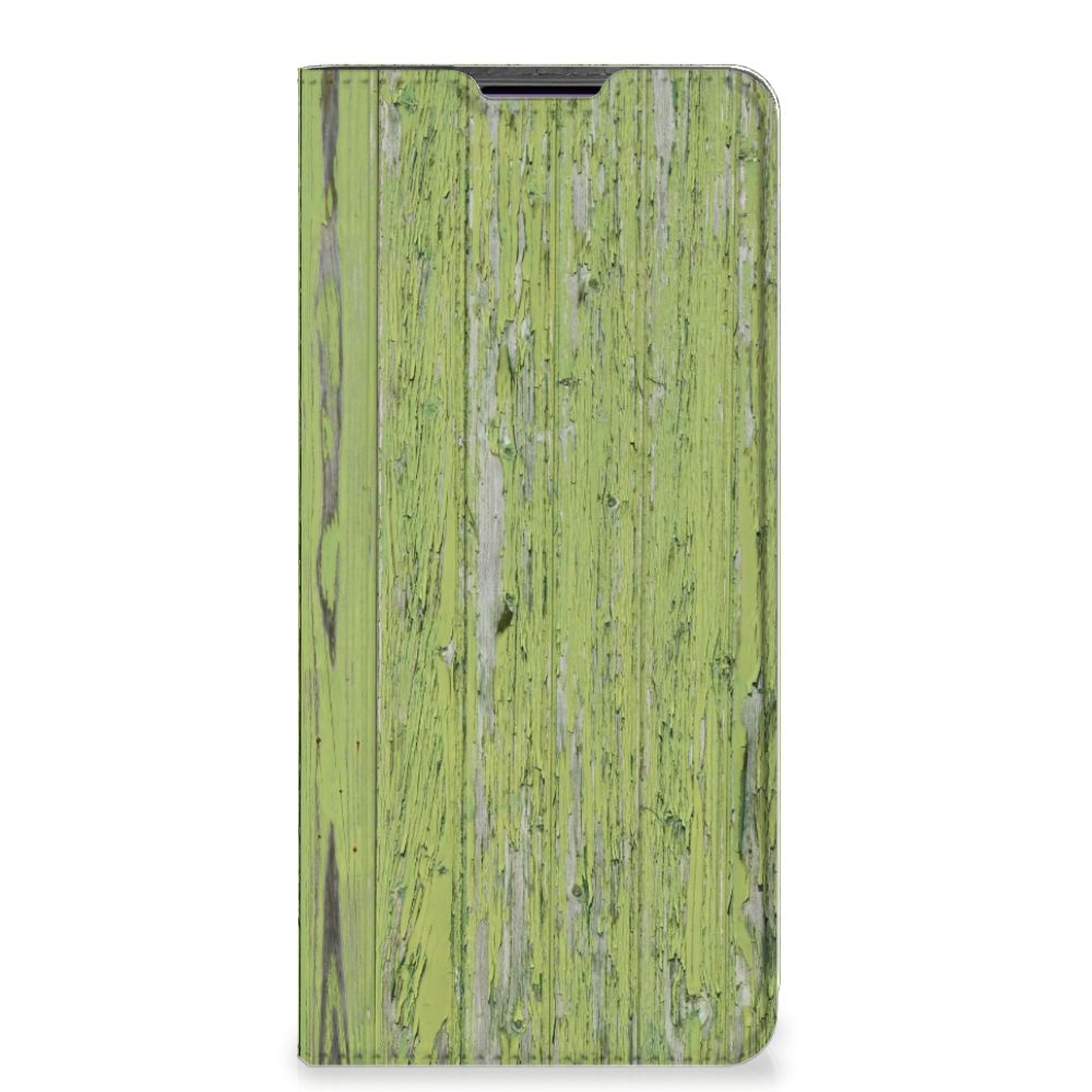 Motorola Edge 30 Pro Book Wallet Case Green Wood