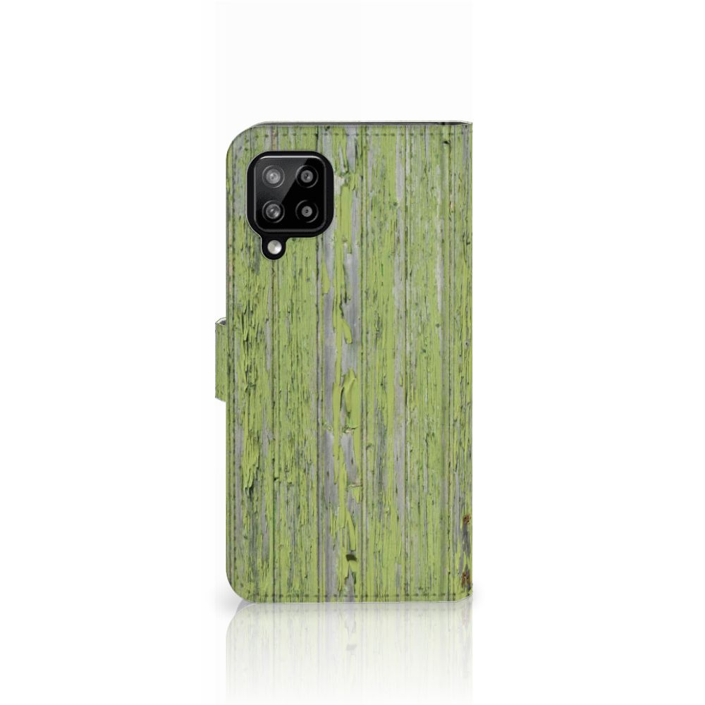Samsung Galaxy A22 4G | M22 Book Style Case Green Wood