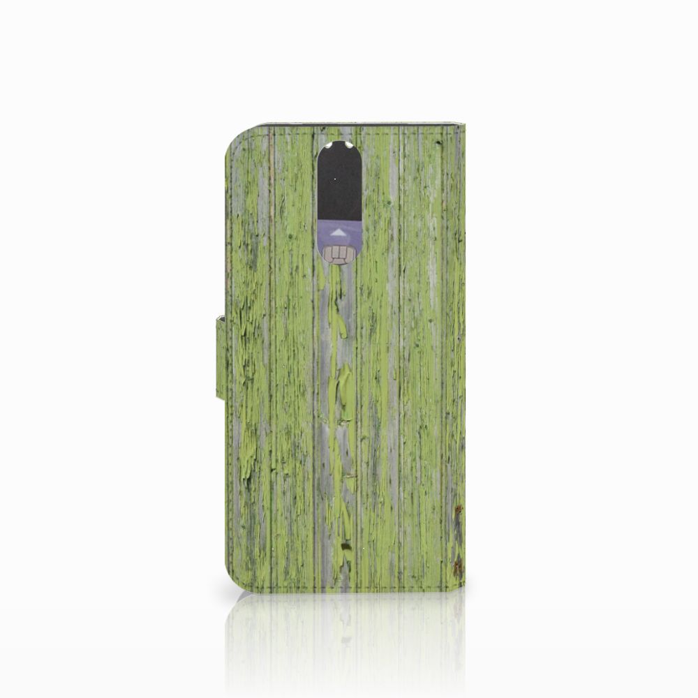 Huawei Mate 10 Lite Book Style Case Green Wood