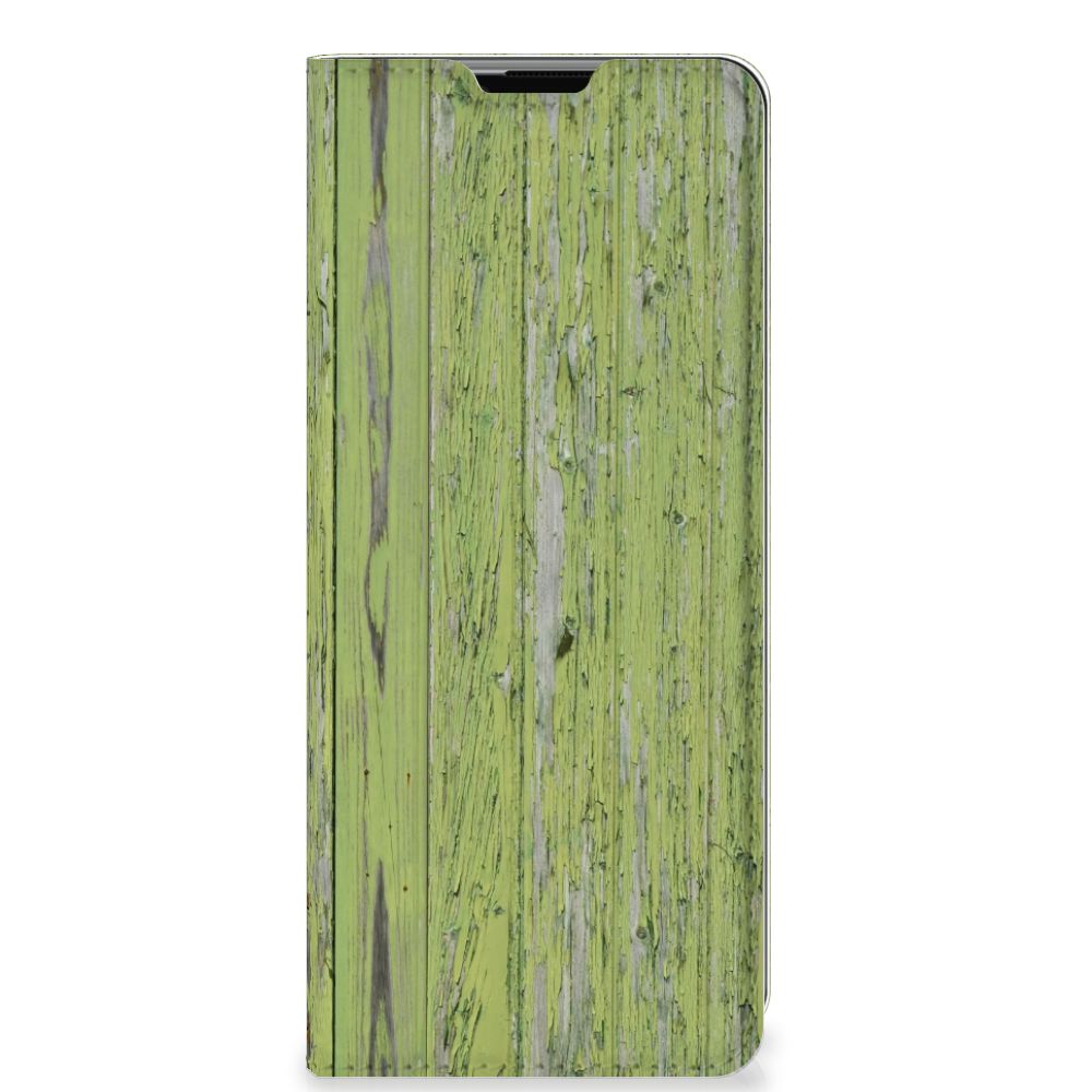 Sony Xperia 5 II Book Wallet Case Green Wood