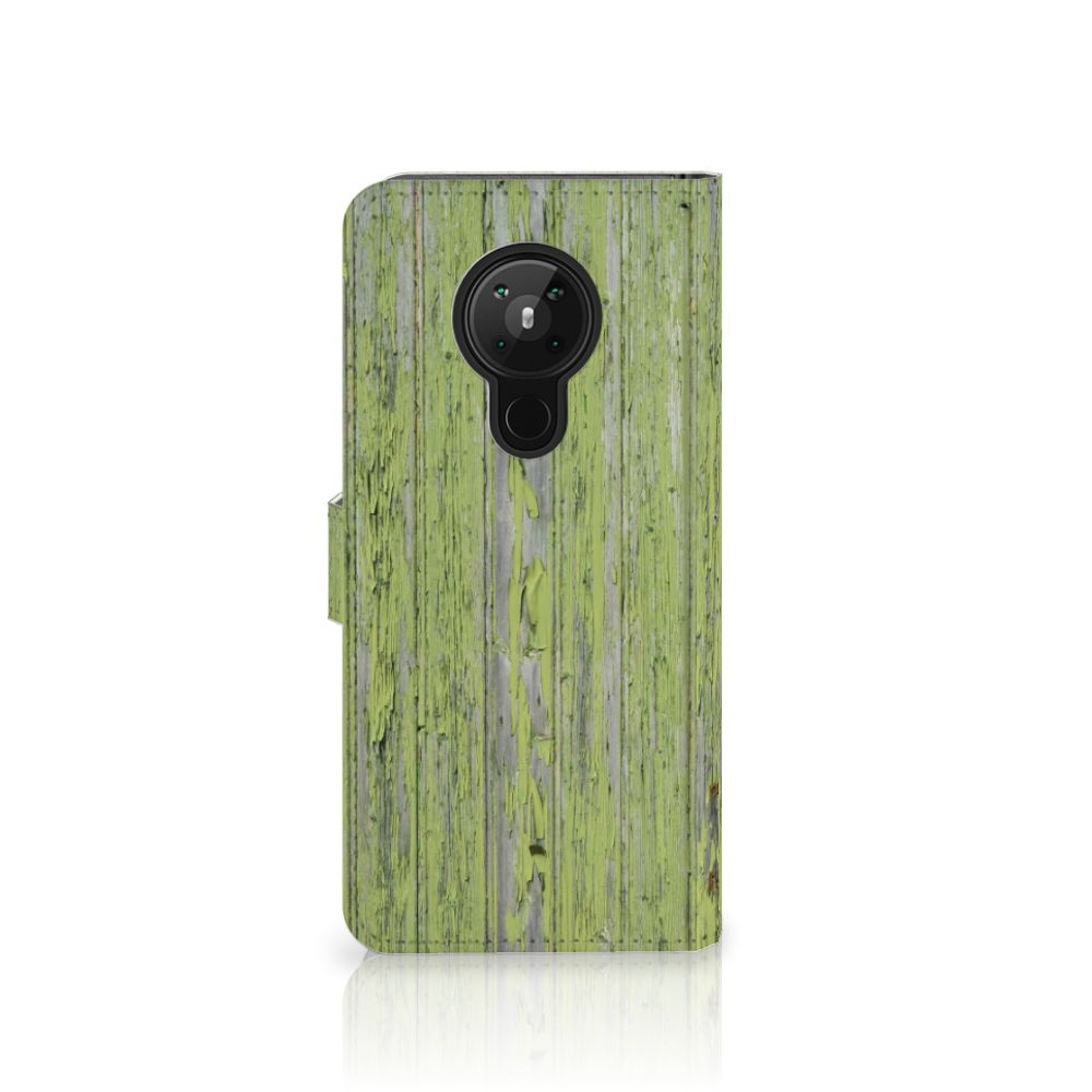 Nokia 5.3 Book Style Case Green Wood