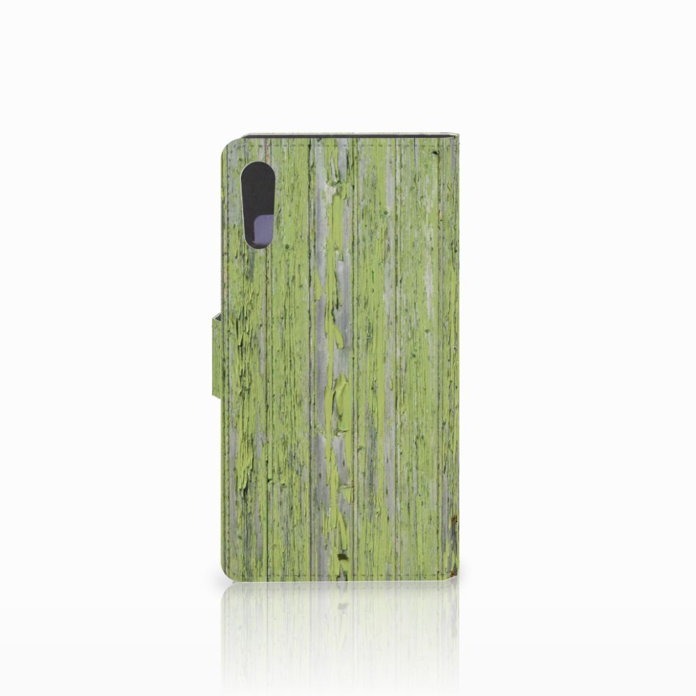 Sony Xperia XZ | Sony Xperia XZs Book Style Case Green Wood