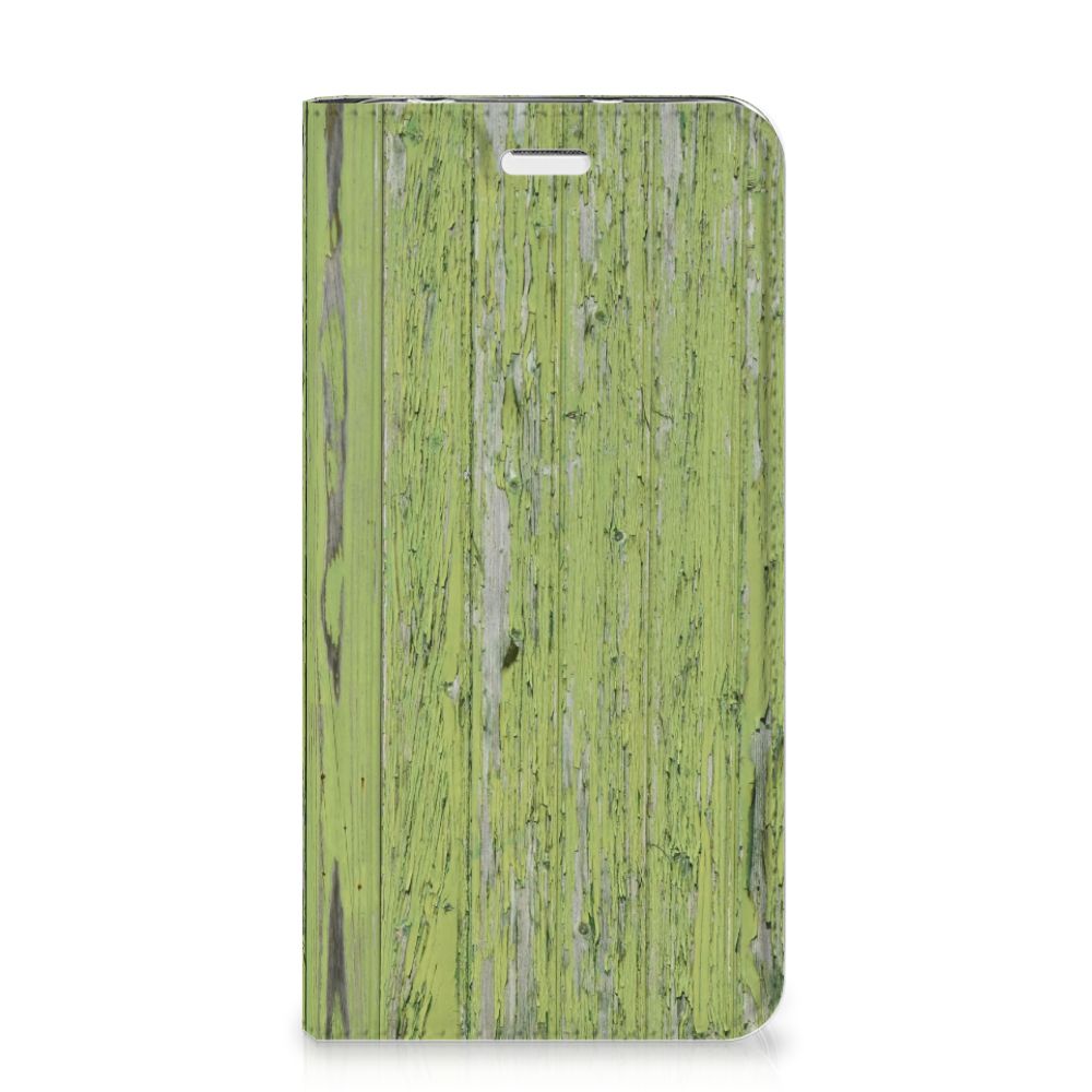 Huawei Y5 2 | Y6 Compact Book Wallet Case Green Wood