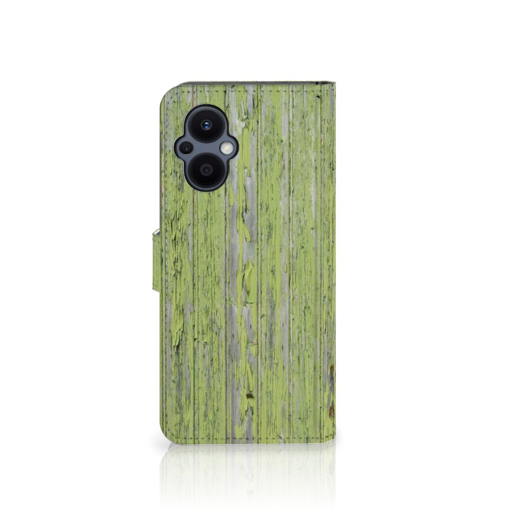 OPPO Reno 8 Lite | OnePlus Nord N20 Book Style Case Green Wood