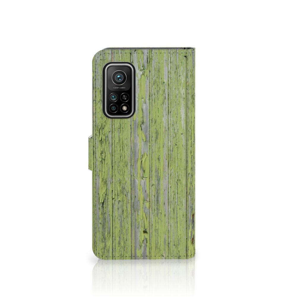Xiaomi Mi 10T Pro | Mi 10T Book Style Case Green Wood