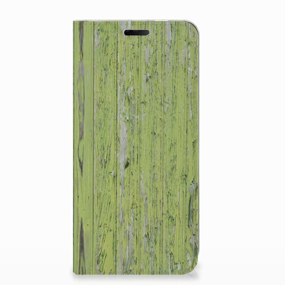 Nokia 7.1 (2018) Book Wallet Case Green Wood