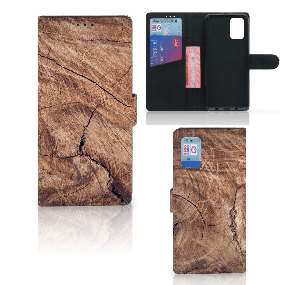 Samsung Galaxy A02s | M02s Book Style Case Tree Trunk