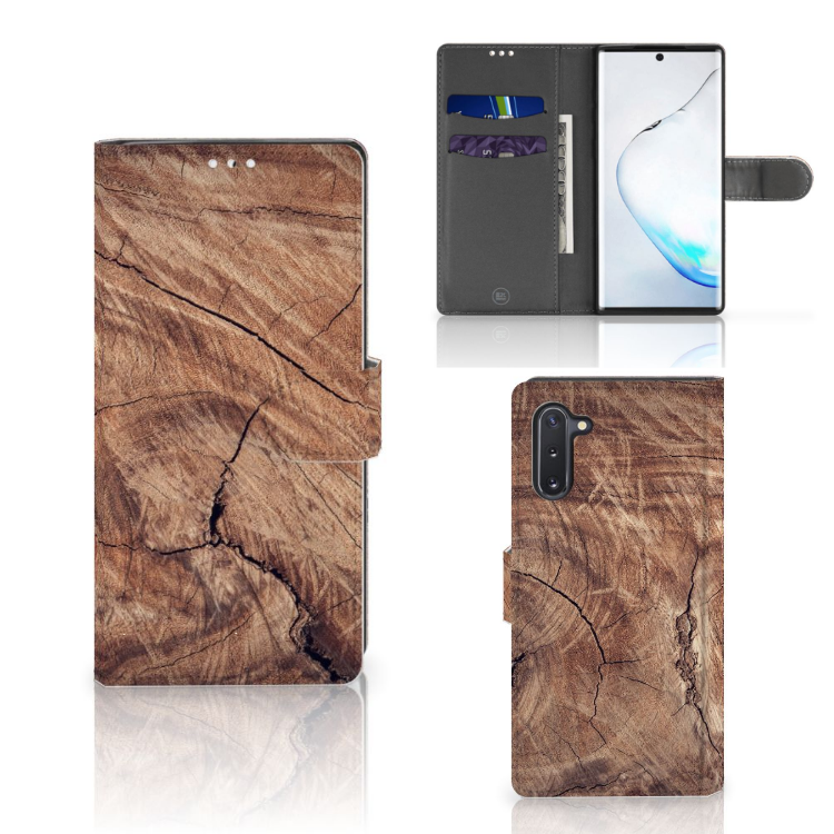 Samsung Galaxy Note 10 Book Style Case Tree Trunk