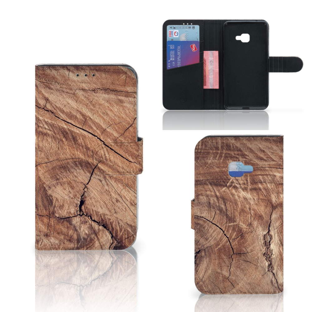 Samsung Galaxy Xcover 4 | Xcover 4s Book Style Case Tree Trunk