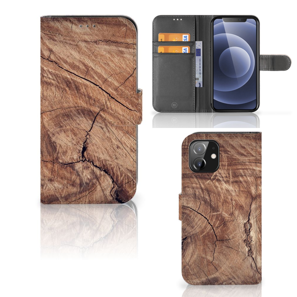 iPhone 12 | 12 Pro (6.1) Book Style Case Tree Trunk