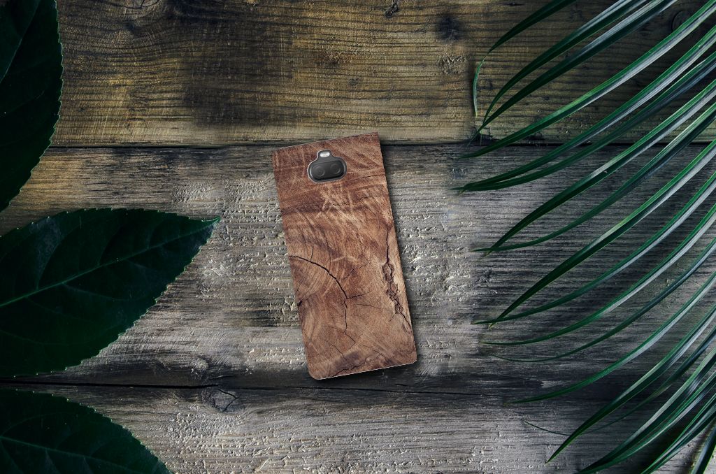 Sony Xperia 10 Book Wallet Case Tree Trunk