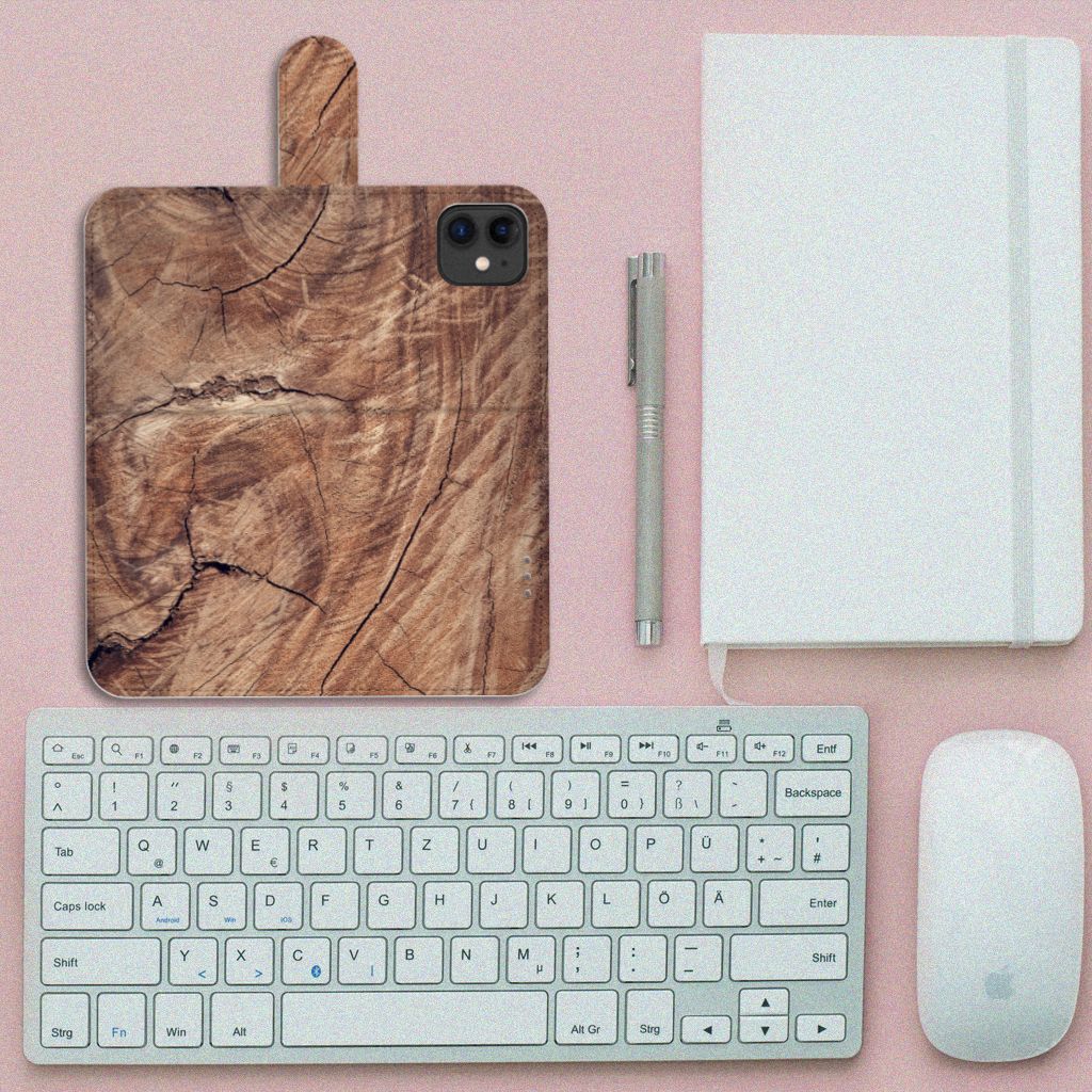 Apple iPhone 11 Book Style Case Tree Trunk