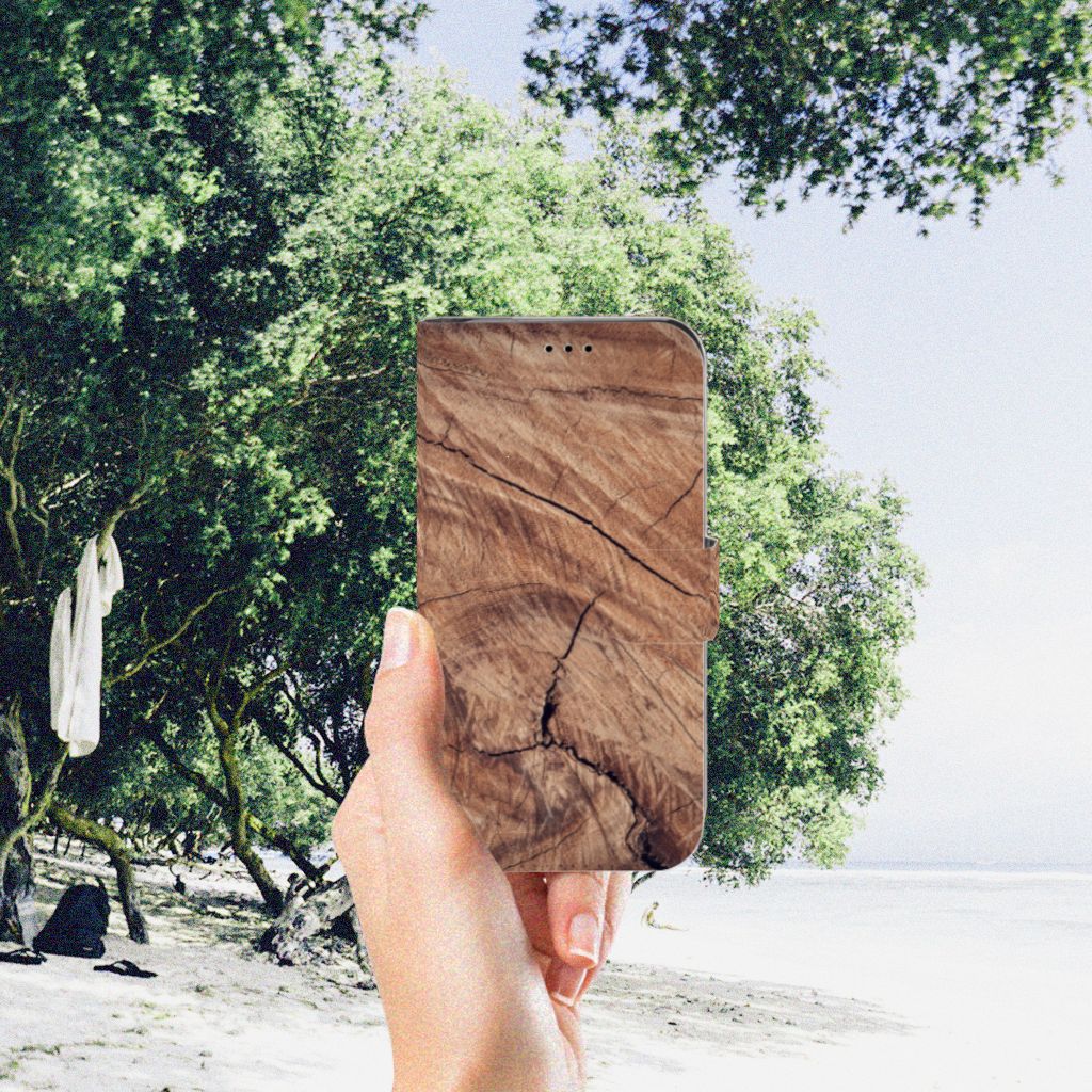 Apple iPhone Xr Book Style Case Tree Trunk