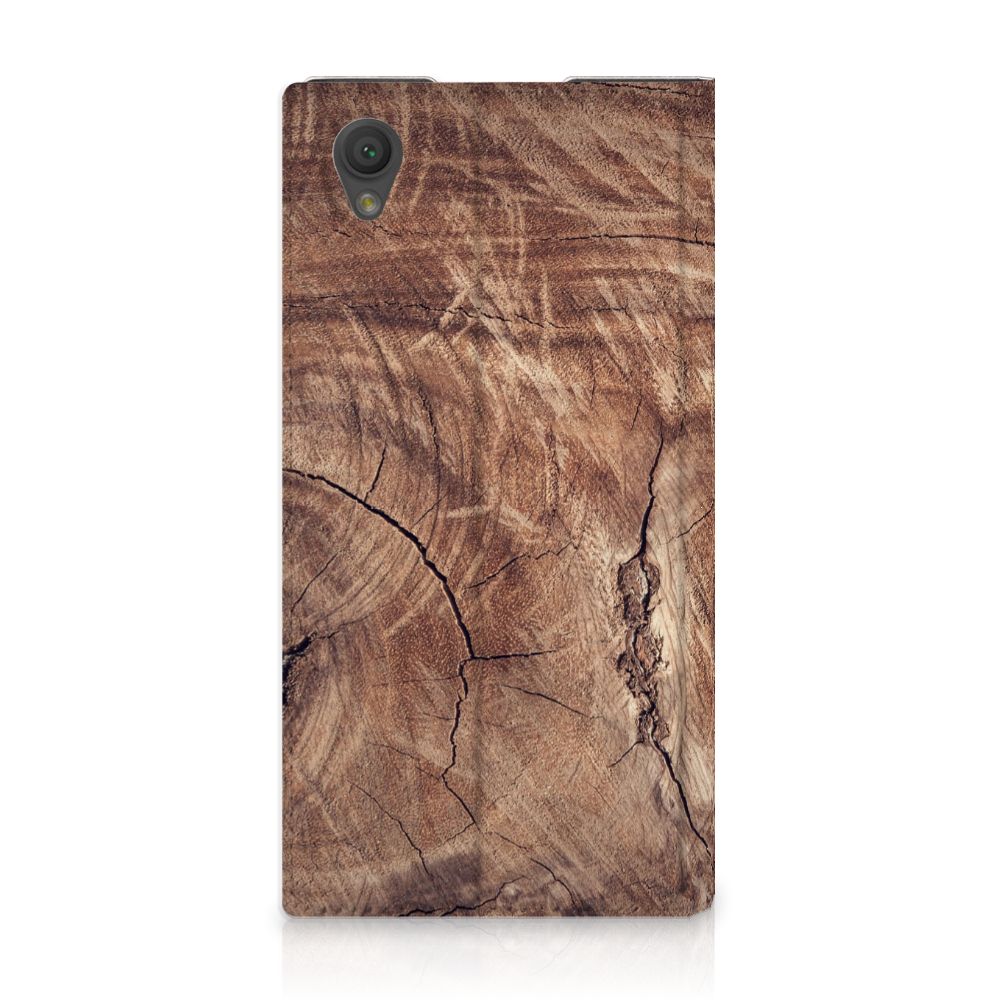 Sony Xperia L1 Book Wallet Case Tree Trunk