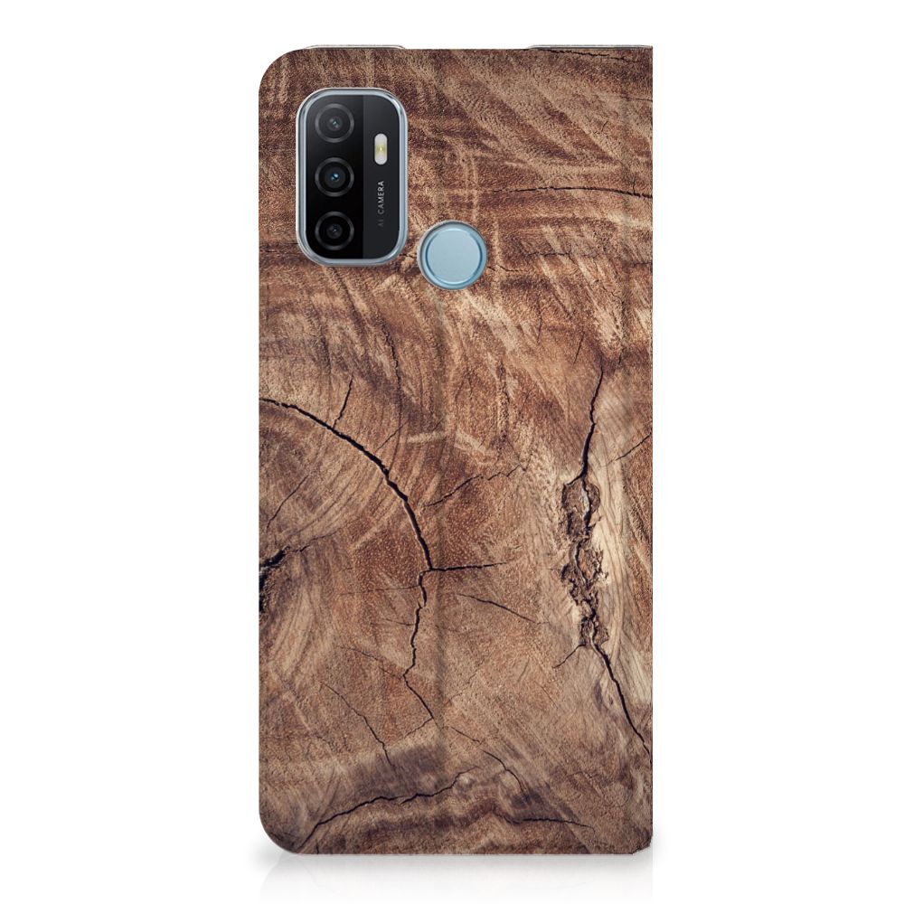 OPPO A53 | A53s Book Wallet Case Tree Trunk