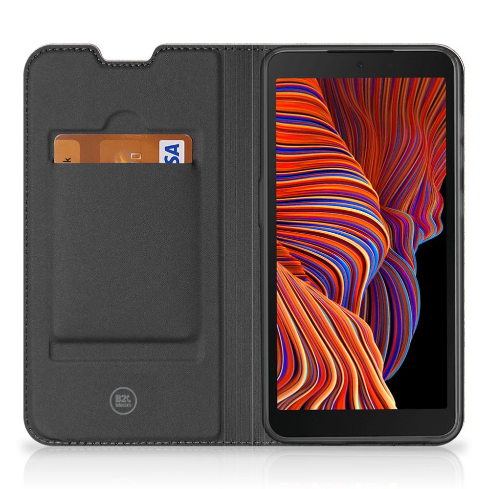 Samsung Galaxy Xcover 5 Book Wallet Case Tree Trunk