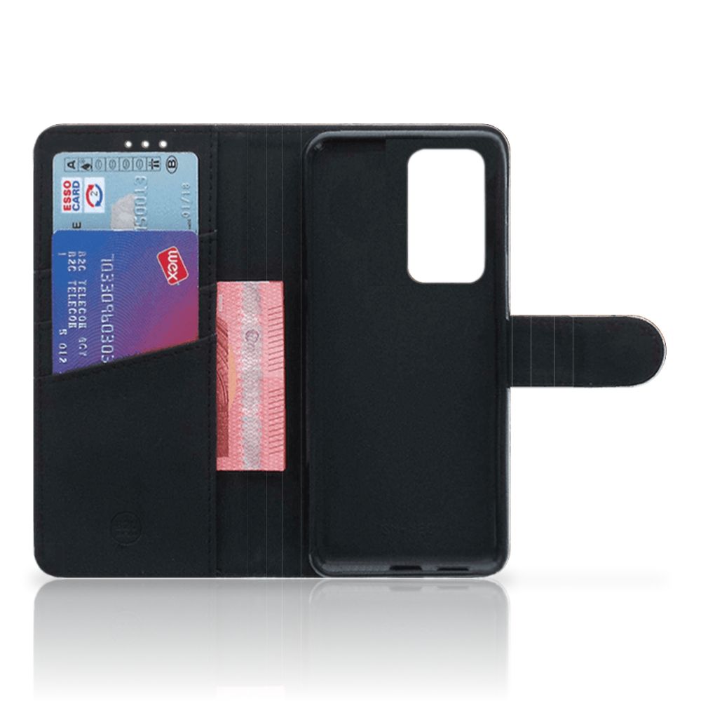 Huawei P40 Pro Book Style Case Tree Trunk