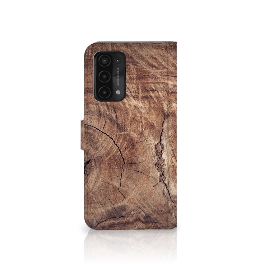 OPPO A54 5G | A74 5G | A93 5G Book Style Case Tree Trunk
