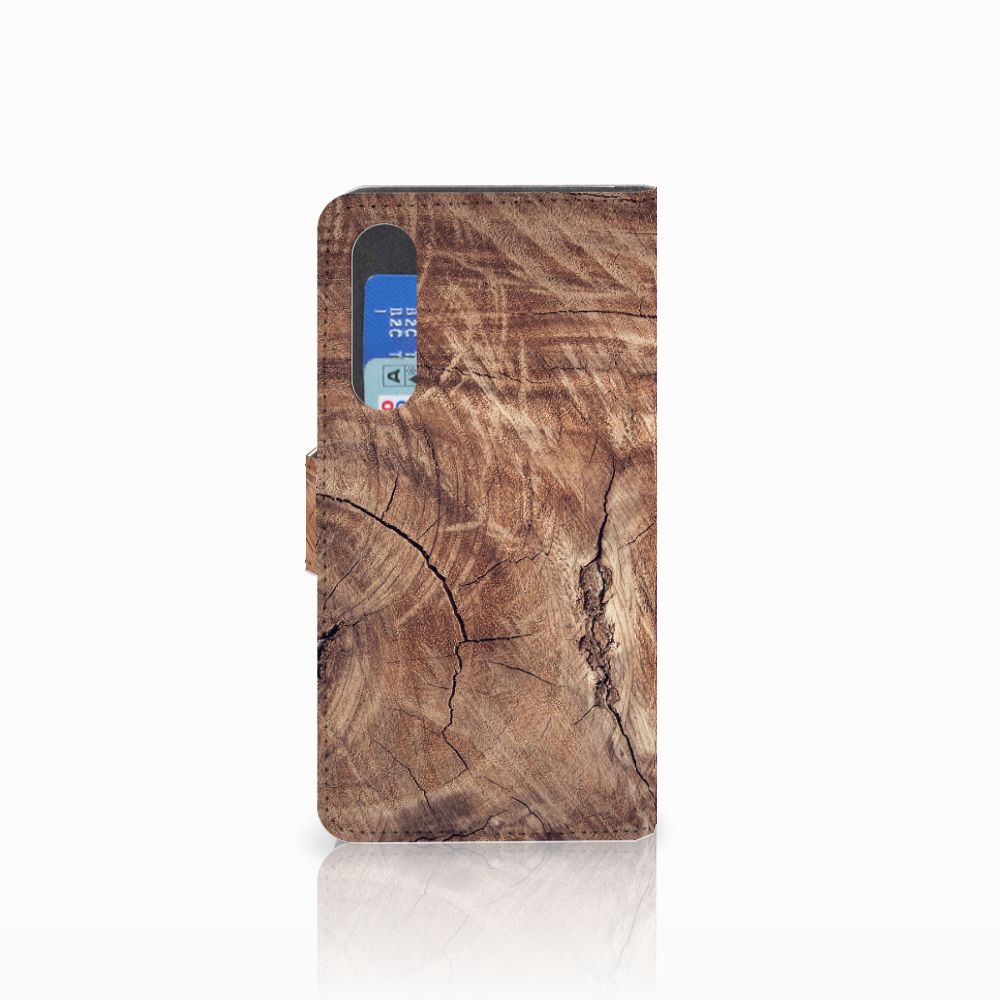 Huawei P30 Book Style Case Tree Trunk