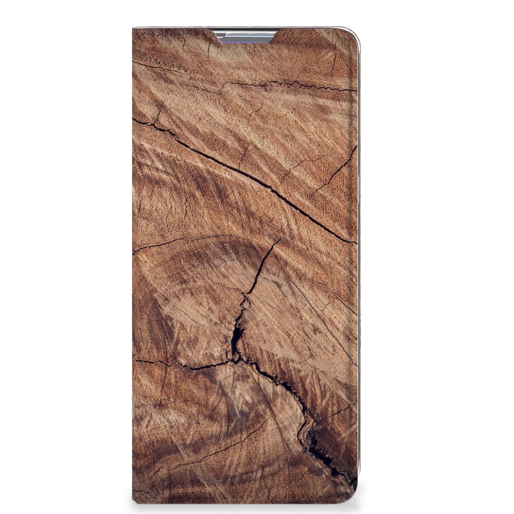 OnePlus 8 Book Wallet Case Tree Trunk