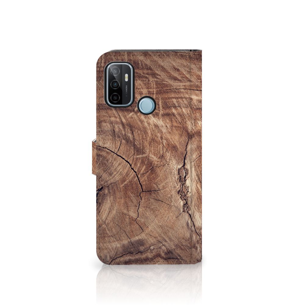 OPPO A53 | OPPO A53s Book Style Case Tree Trunk