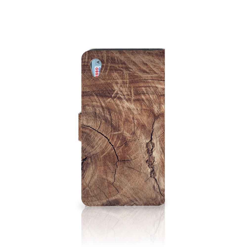 Sony Xperia Z3 Book Style Case Tree Trunk