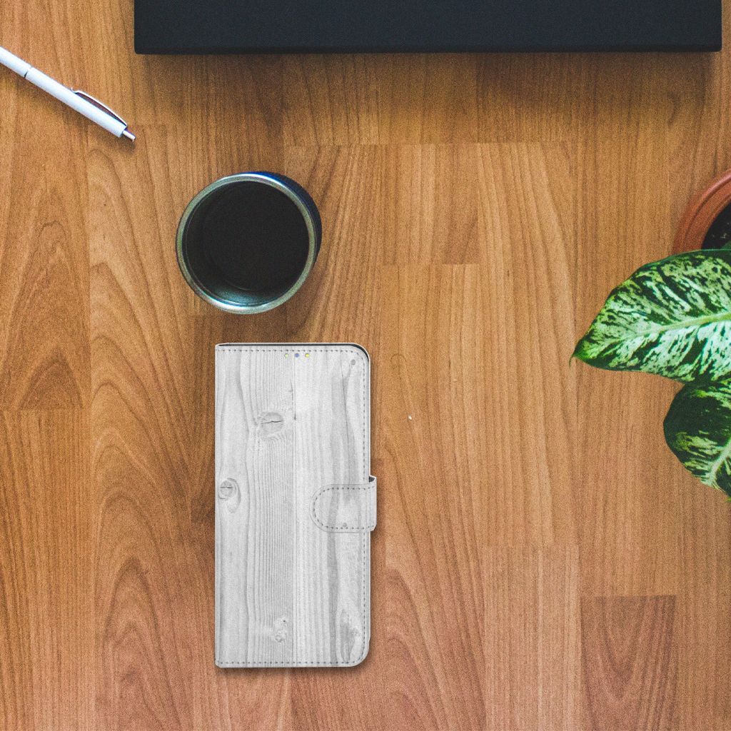 Xiaomi Redmi Note 9 Pro | Note 9S Book Style Case White Wood