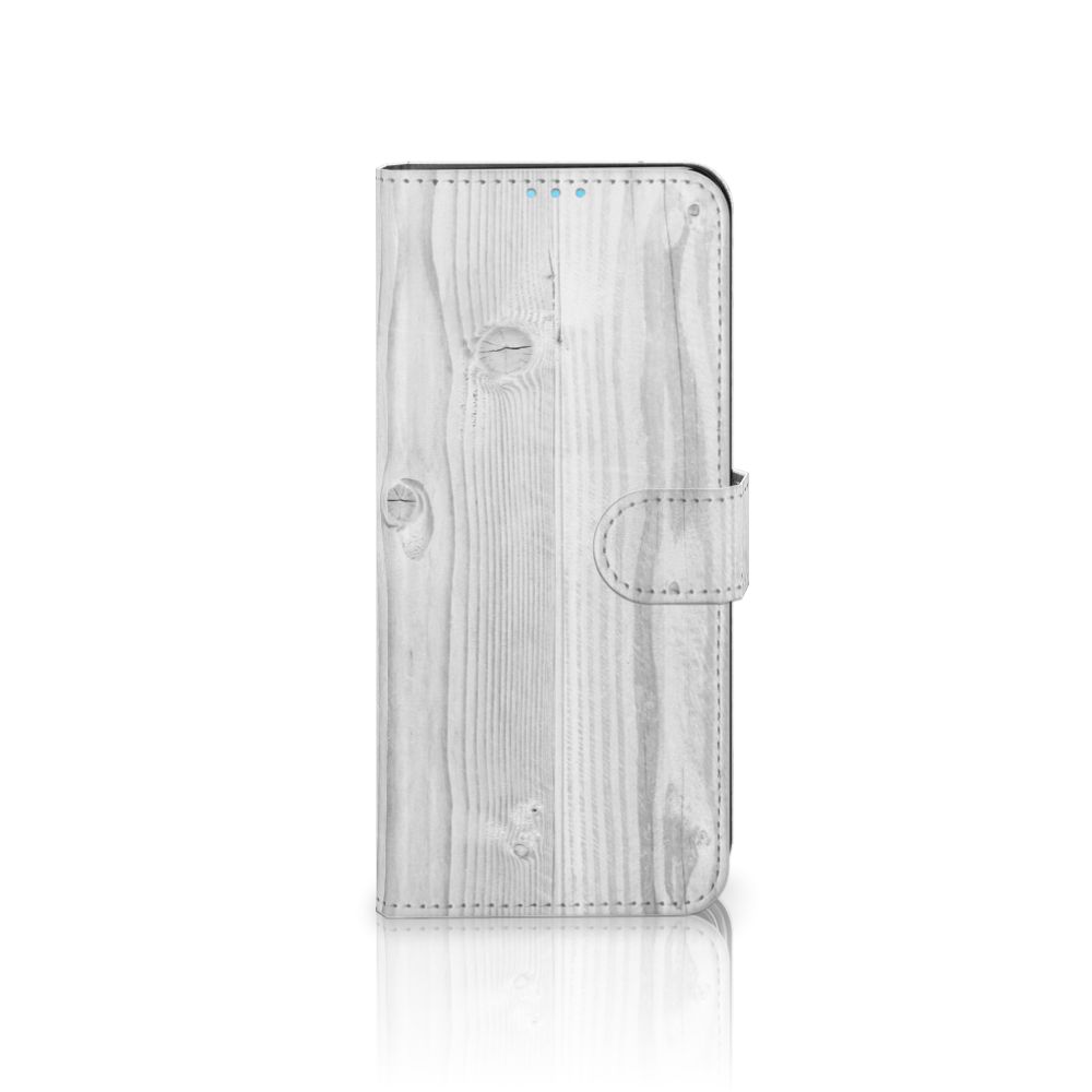 OPPO A72 | OPPO A52 Book Style Case White Wood