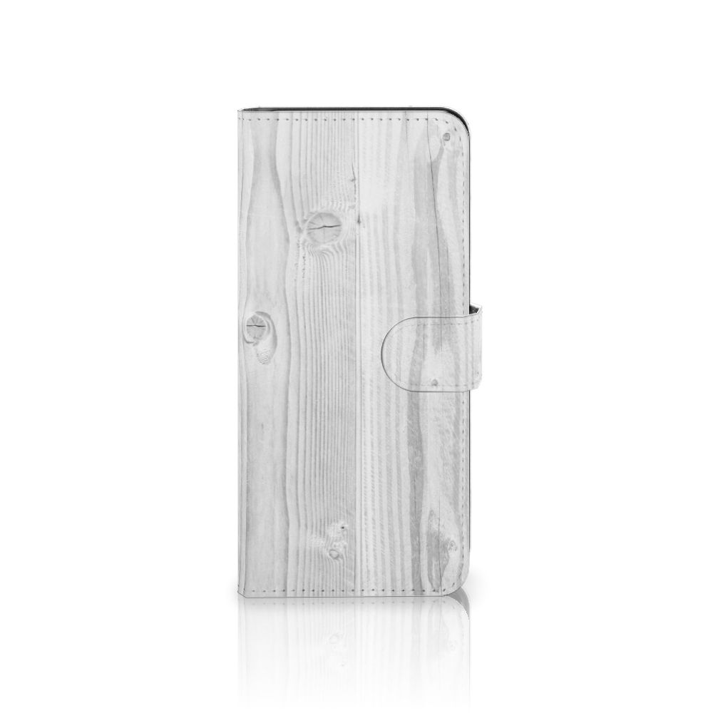 Samsung Galaxy A53 Book Style Case White Wood