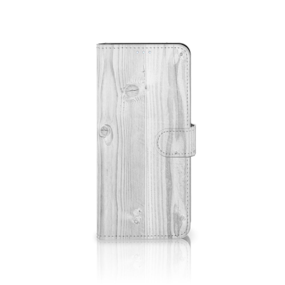Xiaomi Mi 10T Lite Book Style Case White Wood