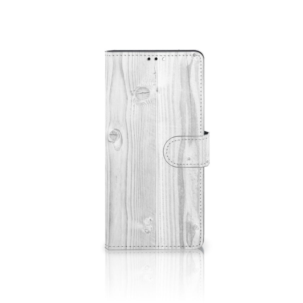 Xiaomi Redmi Note 10 Pro Book Style Case White Wood
