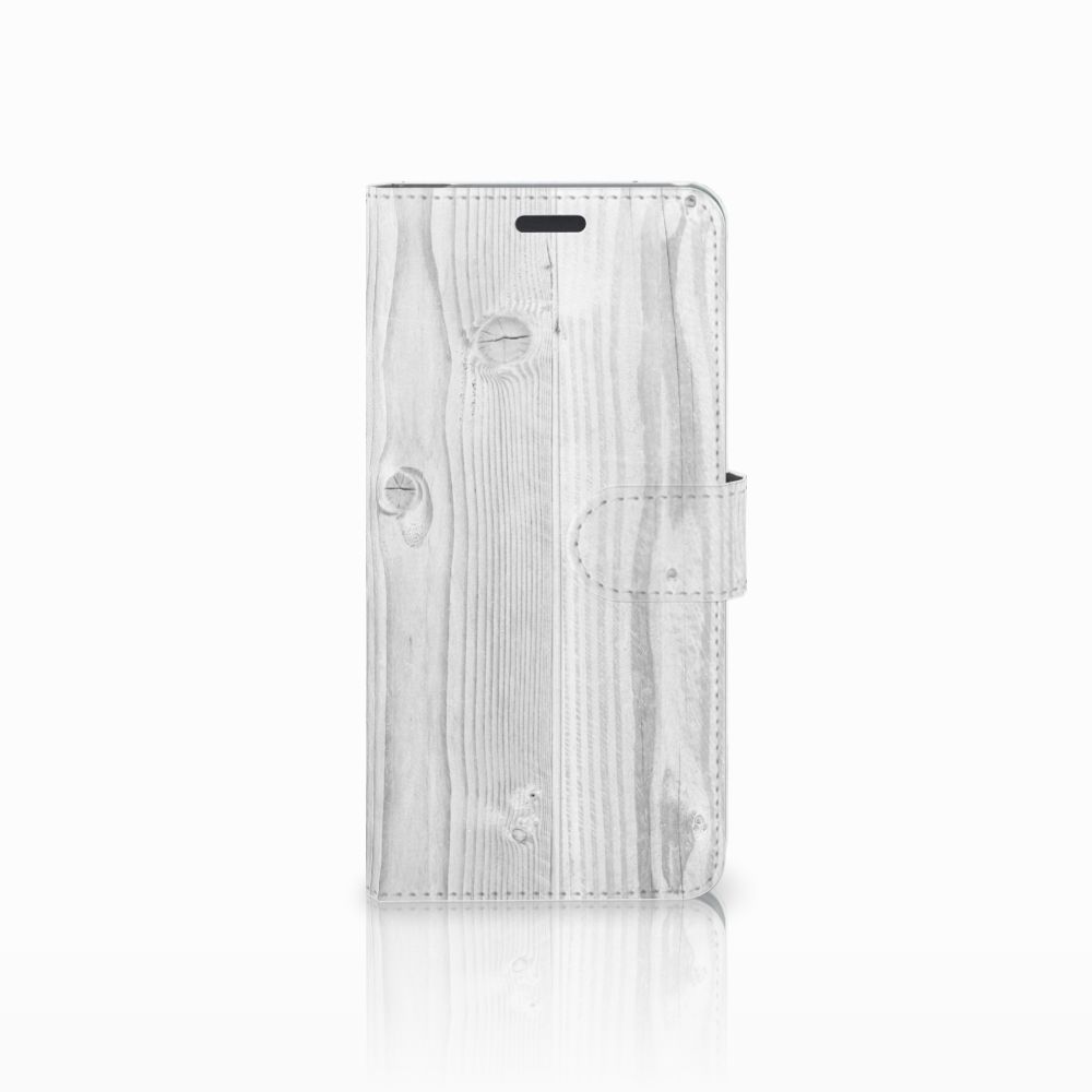 Samsung Galaxy S8 Plus Book Style Case White Wood