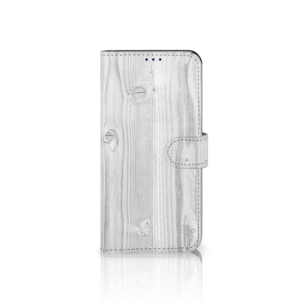 OnePlus Nord CE 2 Book Style Case White Wood