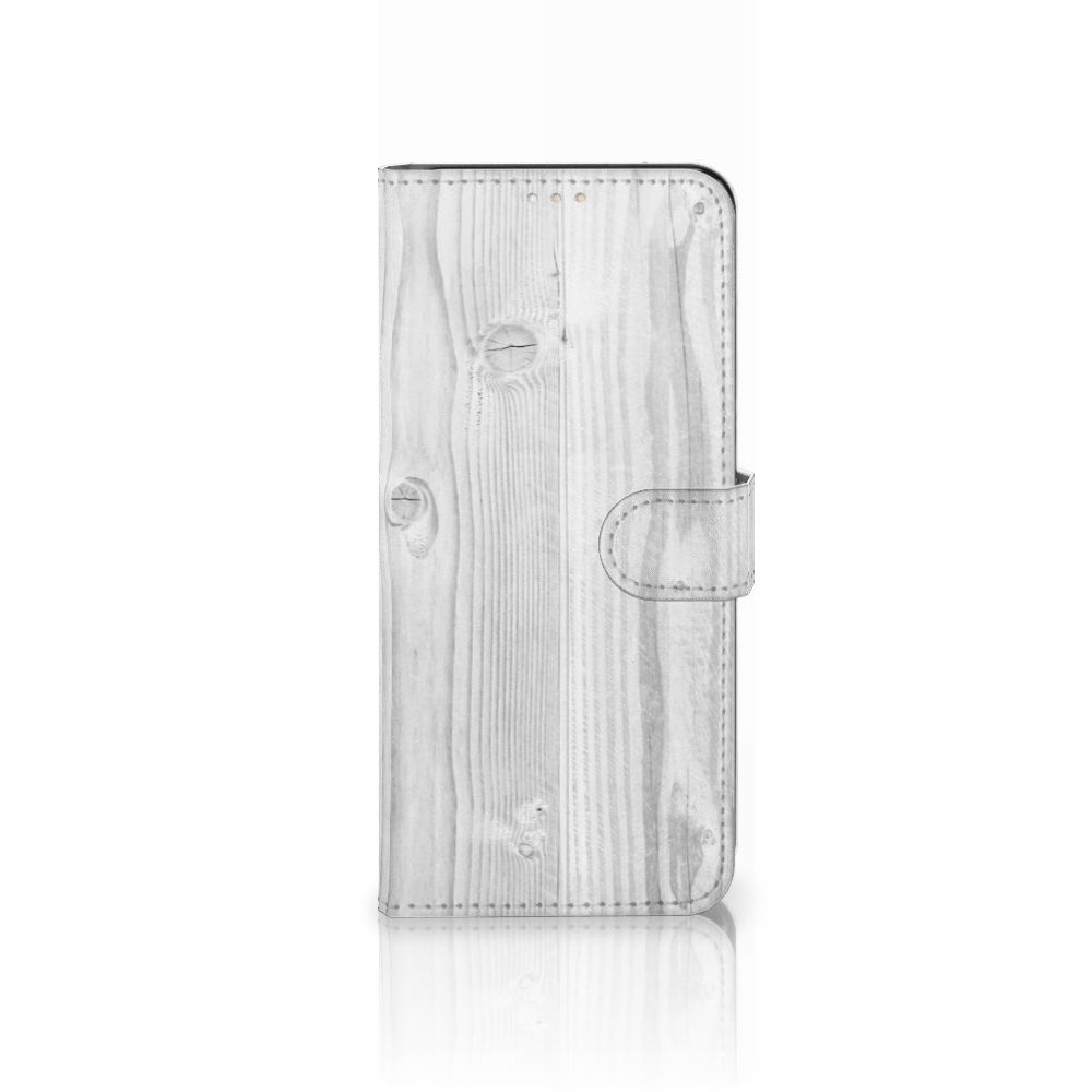 Xiaomi 11T | 11T Pro Book Style Case White Wood
