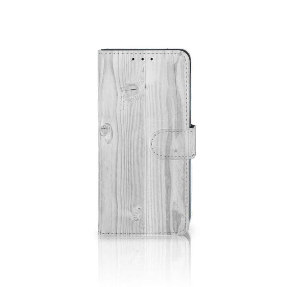 Xiaomi Redmi 8A Book Style Case White Wood