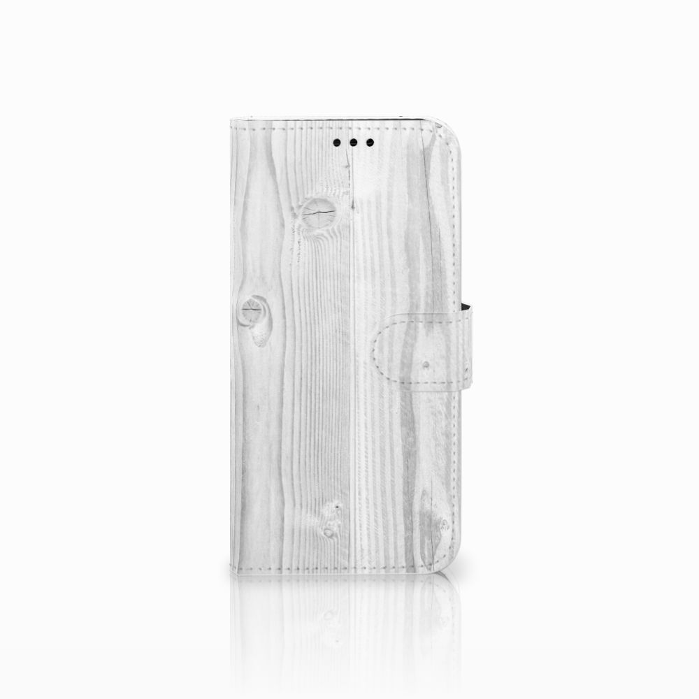 Samsung Galaxy A5 2017 Book Style Case White Wood