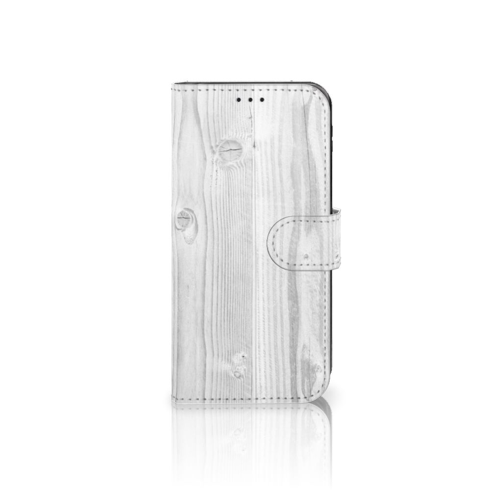Samsung Galaxy J5 2017 Book Style Case White Wood