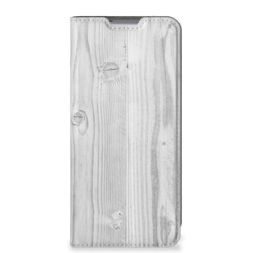Xiaomi 12 | 12X Book Wallet Case White Wood