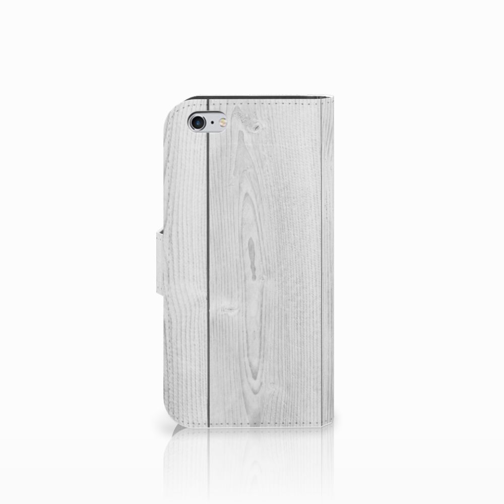 Apple iPhone 6 | 6s Book Style Case White Wood