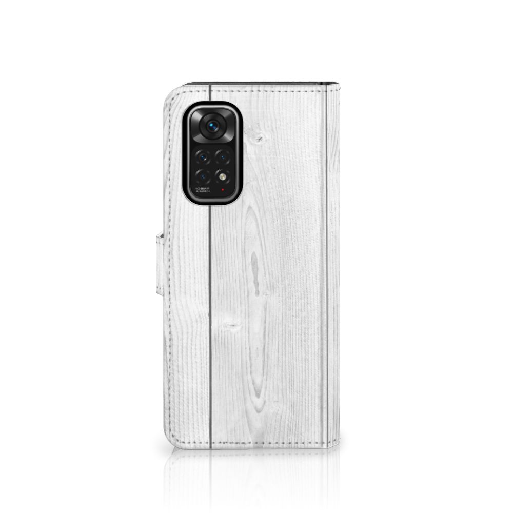Xiaomi Redmi Note 11/11S Book Style Case White Wood