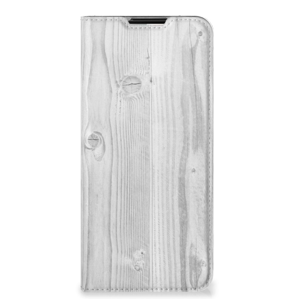 OnePlus Nord N100 Book Wallet Case White Wood