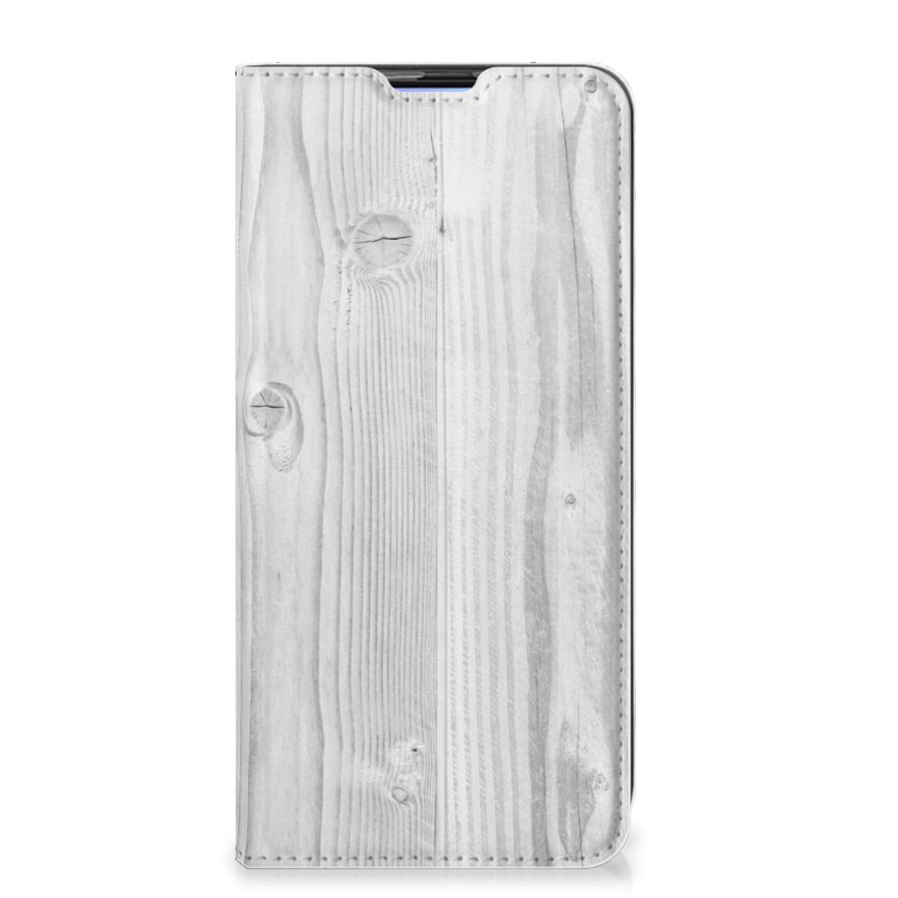 Xiaomi Mi 9T Pro Book Wallet Case White Wood