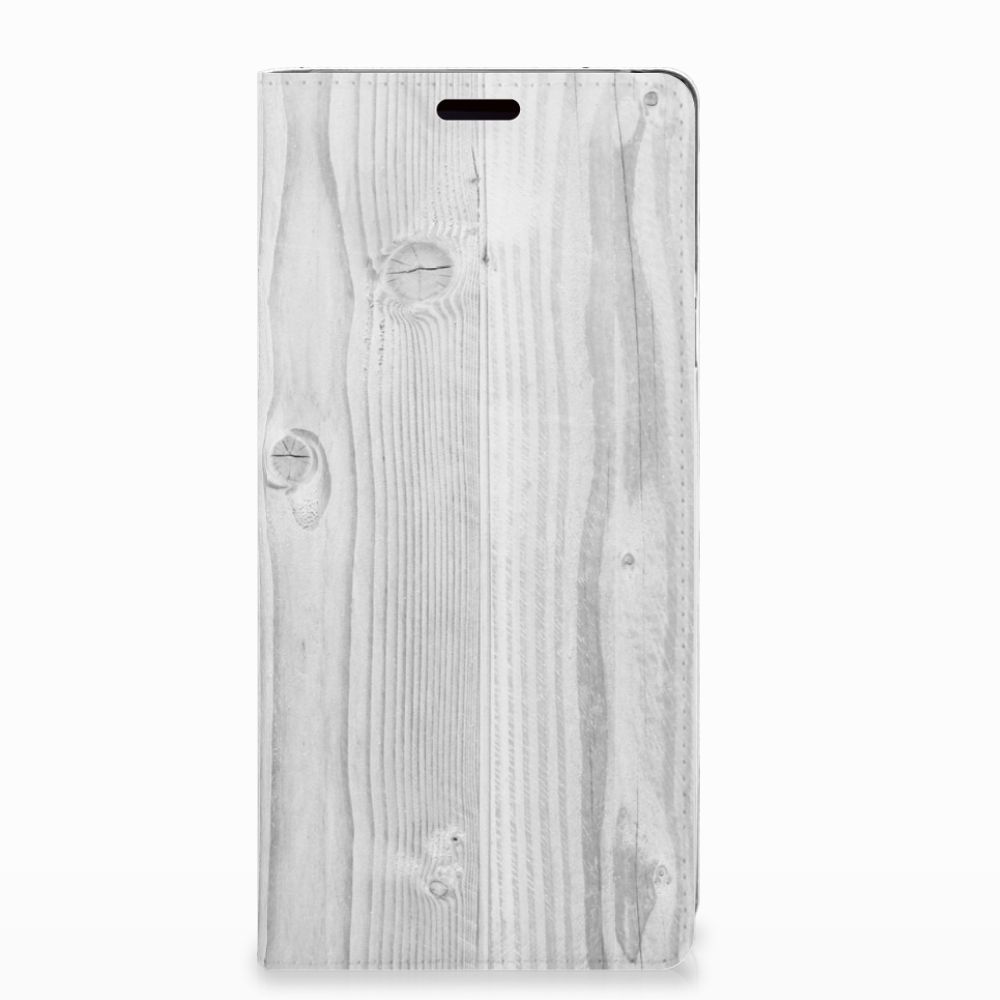 Samsung Galaxy Note 9 Book Wallet Case White Wood