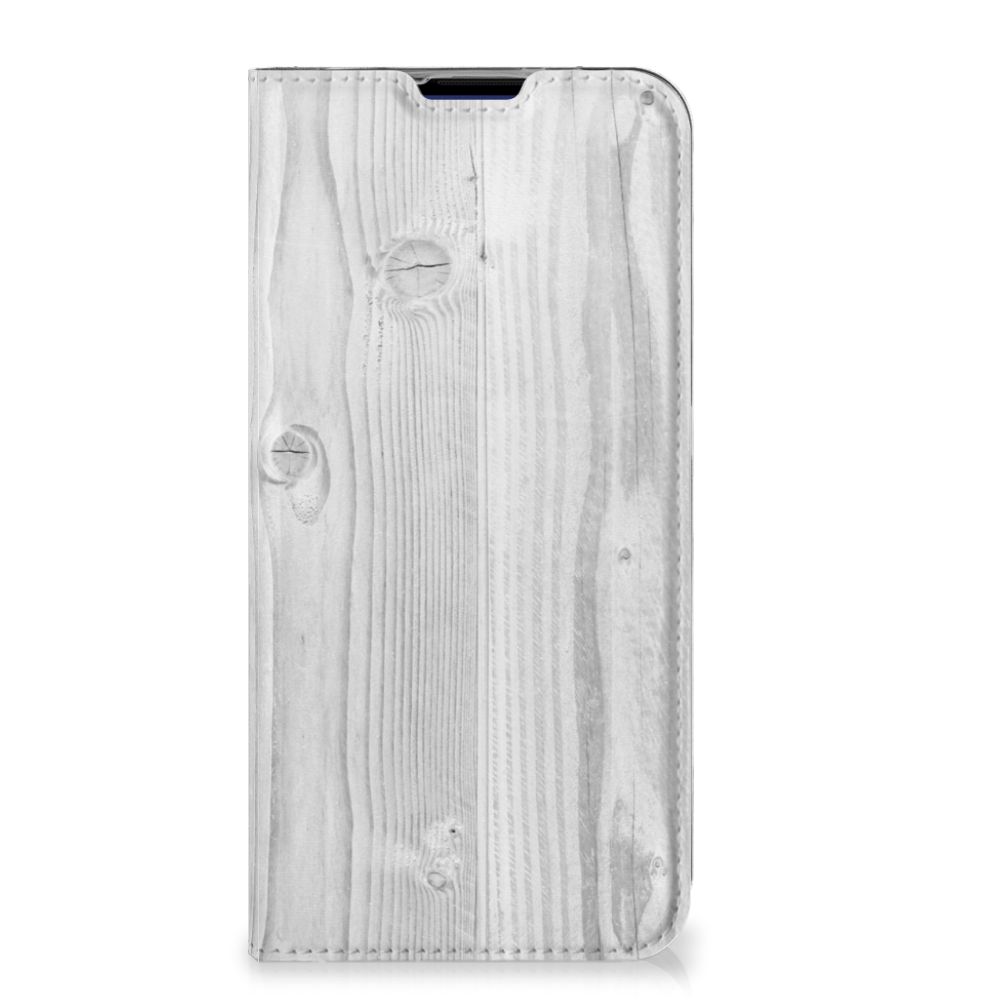 Nokia 5.4 Book Wallet Case White Wood