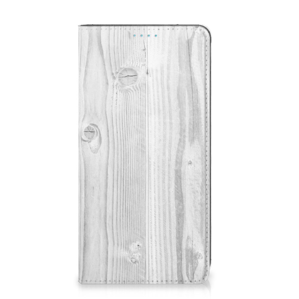 Samsung Galaxy A53 Book Wallet Case White Wood