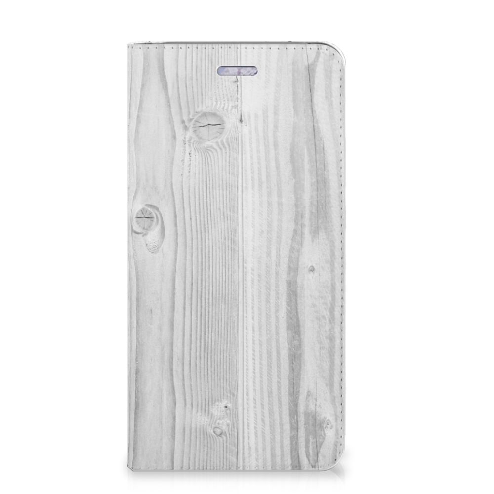 Nokia 9 PureView Book Wallet Case White Wood