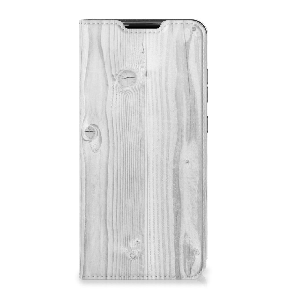 Samsung Galaxy A72 (5G/4G) Book Wallet Case White Wood